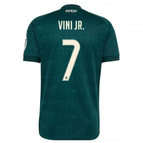 Fotballtrøye Real Madrid Vini JR. 7 Bortedrakt 2026-27 Kortermet Fotballtrøye Real Madrid Vini JR. 7 Bortedrakt 2026-27 Kortermet