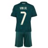 Fotballtrøye Real Madrid Vini JR. 7 Bortedrakt 2026-27 Kortermet - Barn(+ Shorts) Fotballtrøye Real Madrid Vini JR. 7 Bortedrakt 2026-27 Kortermet - Barn(+ Shorts)
