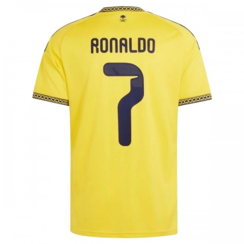 Fotballtrøye Al Nassr Ronaldo 7 Hjemmedrakt 2026-27 Kortermet Fotballtrøye Al Nassr Ronaldo 7 Hjemmedrakt 2026-27 Kortermet
