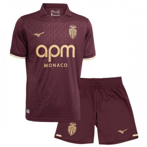 Fotballtrøye AS Monaco Bortedrakt 2026-27 Kortermet - Barn(+ Shorts) Fotballtrøye AS Monaco Bortedrakt 2026-27 Kortermet - Barn(+ Shorts)