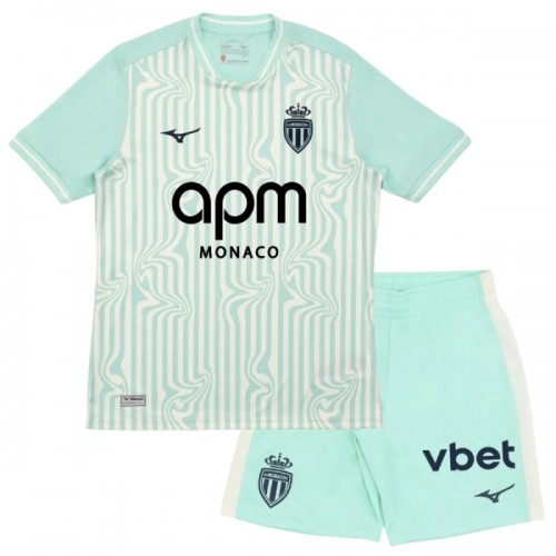 Fotballtrøye AS Monaco Tredjedrakt 2026-27 Kortermet - Barn(+ Shorts) Fotballtrøye AS Monaco Tredjedrakt 2026-27 Kortermet - Barn(+ Shorts)