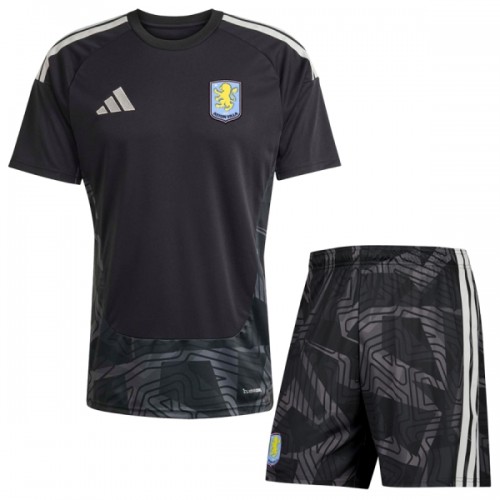 Fotballtrøye Aston Villa Bortedrakt Keeper 2026-27 Kortermet - Barn(+ Shorts) Fotballtrøye Aston Villa Bortedrakt Keeper 2026-27 Kortermet - Barn(+ Shorts)