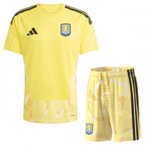 Fotballtrøye Aston Villa Keeper Hjemmedrakt 2026-27 Kortermet - Barn(+ Shorts) Fotballtrøye Aston Villa Keeper Hjemmedrakt 2026-27 Kortermet - Barn(+ Shorts)