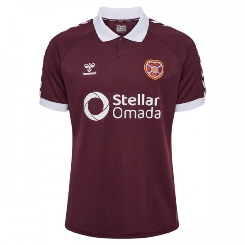 Fotballtrøye Heart of Midlothian Hjemmedrakt 2026-27 Kortermet Fotballtrøye Heart of Midlothian Hjemmedrakt 2026-27 Kortermet