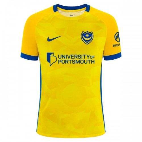 Fotballtrøye Portsmouth Bortedrakt 2026-27 Kortermet Fotballtrøye Portsmouth Bortedrakt 2026-27 Kortermet