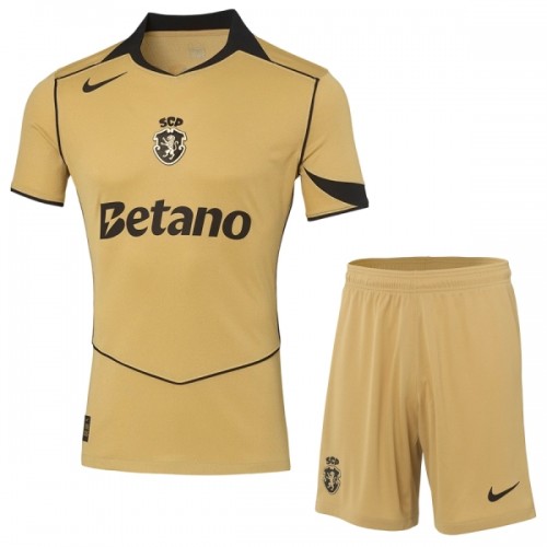 Fotballtrøye Sporting Lisbon Bortedrakt 2026-27 Kortermet - Barn(+ Shorts) Fotballtrøye Sporting Lisbon Bortedrakt 2026-27 Kortermet - Barn(+ Shorts)