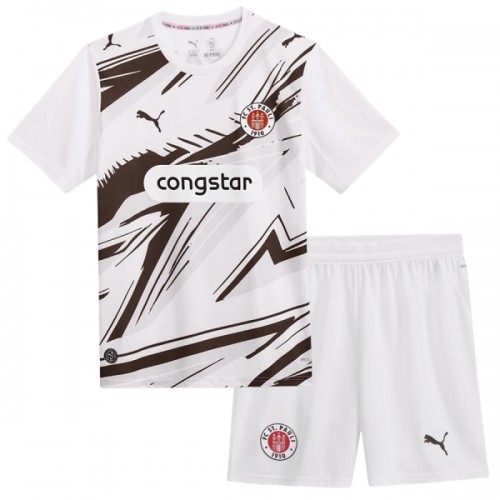 Fotballtrøye St Pauli Bortedrakt 2026-27 Kortermet - Barn(+ Shorts) Fotballtrøye St Pauli Bortedrakt 2026-27 Kortermet - Barn(+ Shorts)