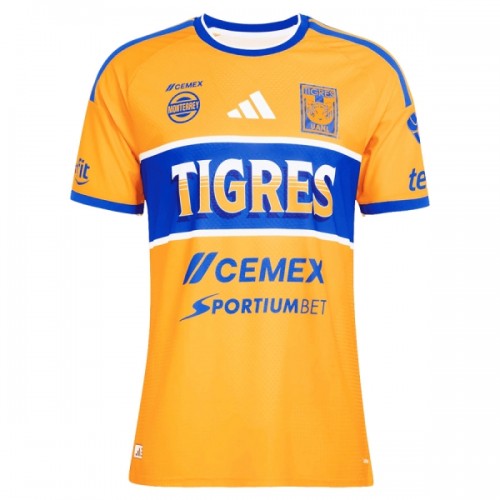 Fotballtrøye Tigres UANL Hjemmedrakt 2026-27 Kortermet Fotballtrøye Tigres UANL Hjemmedrakt 2026-27 Kortermet