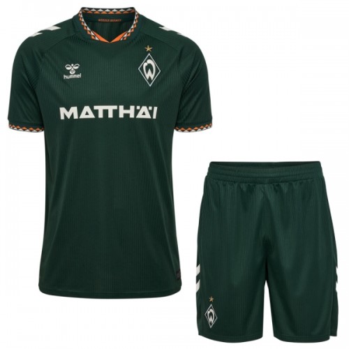Fotballtrøye Werder Bremen Bortedrakt 2026-27 Kortermet - Barn(+ Shorts) Fotballtrøye Werder Bremen Bortedrakt 2026-27 Kortermet - Barn(+ Shorts)