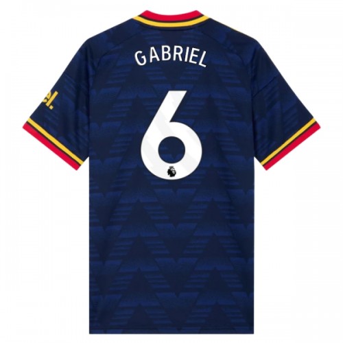 Fotballtrøye Arsenal Gabriel 6 Bortedrakt 2026-27 Kortermet Fotballtrøye Arsenal Gabriel 6 Bortedrakt 2026-27 Kortermet