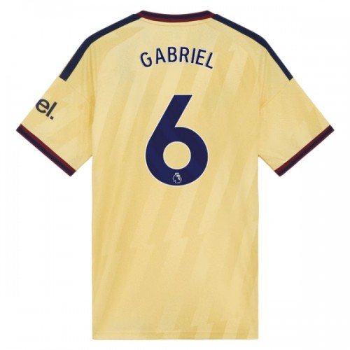 Fotballtrøye Arsenal Gabriel 6 Tredjedrakt 2026-27 Kortermet Fotballtrøye Arsenal Gabriel 6 Tredjedrakt 2026-27 Kortermet