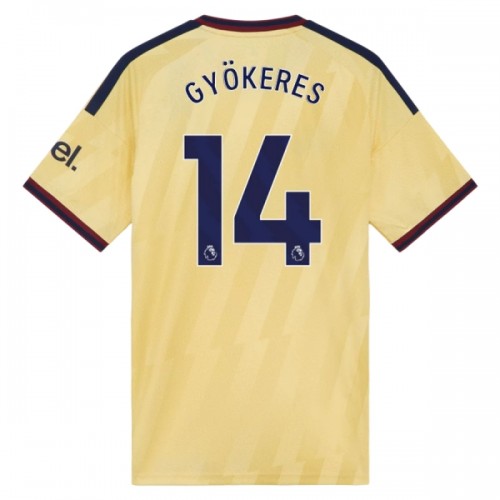 Fotballtrøye Arsenal Gyokeres 14 Tredjedrakt 2026-27 Kortermet Fotballtrøye Arsenal Gyokeres 14 Tredjedrakt 2026-27 Kortermet