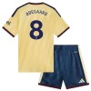 Fotballtrøye Arsenal Odegaard 8 Tredjedrakt 2026-27 Kortermet - Barn(+ Shorts)