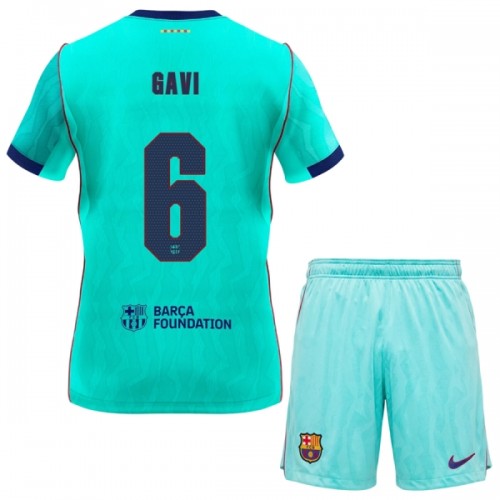 Fotballtrøye FC Barcelona Gavi 6 Tredjedrakt 2026-27 Kortermet - Barn(+ Shorts) Fotballtrøye FC Barcelona Gavi 6 Tredjedrakt 2026-27 Kortermet - Barn(+ Shorts)