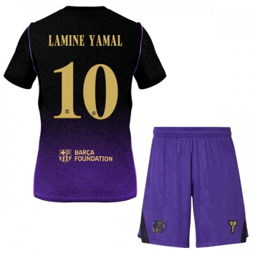 Fotballtrøye FC Barcelona Lamine Yamal 10 Bortedrakt 2026-27 Kortermet - Barn(+ Shorts) Fotballtrøye FC Barcelona Lamine Yamal 10 Bortedrakt 2026-27 Kortermet - Barn(+ Shorts)
