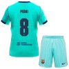 Fotballtrøye FC Barcelona Pedri 8 Tredjedrakt 2026-27 Kortermet - Barn(+ Shorts) Fotballtrøye FC Barcelona Pedri 8 Tredjedrakt 2026-27 Kortermet - Barn(+ Shorts)
