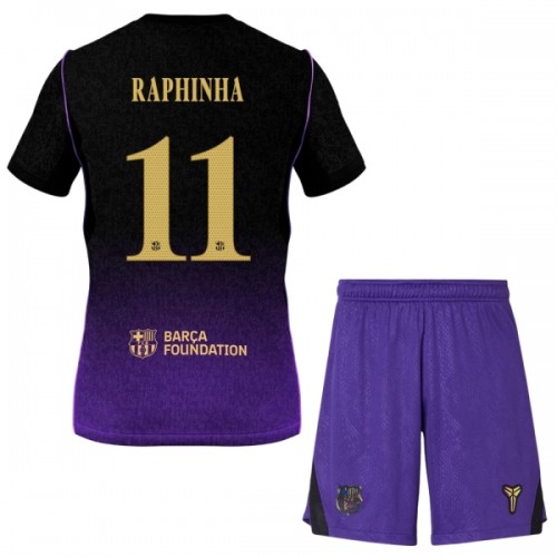 Fotballtrøye FC Barcelona Raphinha 11 Bortedrakt 2026-27 Kortermet - Barn(+ Shorts) Fotballtrøye FC Barcelona Raphinha 11 Bortedrakt 2026-27 Kortermet - Barn(+ Shorts)