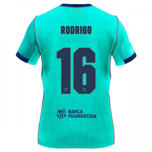 Fotballtrøye FC Barcelona Rodrigo 16 Tredjedrakt 2026-27 Kortermet Fotballtrøye FC Barcelona Rodrigo 16 Tredjedrakt 2026-27 Kortermet