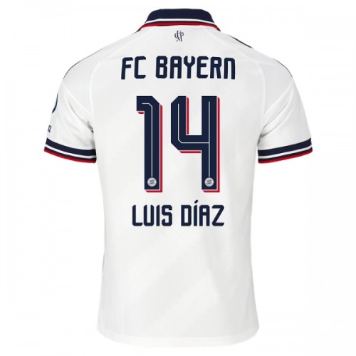 Fotballtrøye FC Bayern München Luis Diaz 14 Bortedrakt 2026-27 Kortermet Fotballtrøye FC Bayern München Luis Diaz 14 Bortedrakt 2026-27 Kortermet