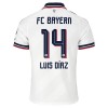 Fotballtrøye FC Bayern München Luis Diaz 14 Bortedrakt 2026-27 Kortermet - Barn(+ Shorts)