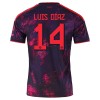 Fotballtrøye FC Bayern München Luis Diaz 14 Tredjedrakt 2026-27 Kortermet Fotballtrøye FC Bayern München Luis Diaz 14 Tredjedrakt 2026-27 Kortermet