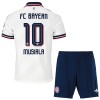 Fotballtrøye FC Bayern München Musiala 10 Bortedrakt 2026-27 Kortermet - Barn(+ Shorts)