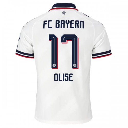 Fotballtrøye FC Bayern München Olise 17 Bortedrakt 2026-27 Kortermet Fotballtrøye FC Bayern München Olise 17 Bortedrakt 2026-27 Kortermet