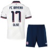 Fotballtrøye FC Bayern München Olise 17 Bortedrakt 2026-27 Kortermet - Barn(+ Shorts) Fotballtrøye FC Bayern München Olise 17 Bortedrakt 2026-27 Kortermet - Barn(+ Shorts)