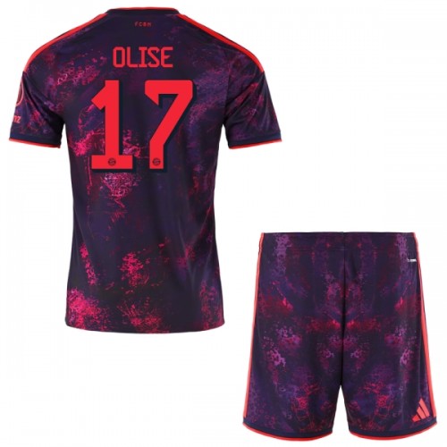 Fotballtrøye FC Bayern München Olise 17 Tredjedrakt 2026-27 Kortermet - Barn(+ Shorts) Fotballtrøye FC Bayern München Olise 17 Tredjedrakt 2026-27 Kortermet - Barn(+ Shorts)