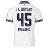 Fotballtrøye FC Bayern München Pavlovic 45 Bortedrakt 2026-27 Kortermet