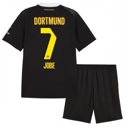 Fotballtrøye Borussia Dortmund Jobe 7 Bortedrakt 2026-27 Kortermet - Barn(+ Shorts) Fotballtrøye Borussia Dortmund Jobe 7 Bortedrakt 2026-27 Kortermet - Barn(+ Shorts)