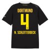 Fotballtrøye Borussia Dortmund N. Schlotterbeck 4 Bortedrakt 2026-27 Kortermet Fotballtrøye Borussia Dortmund N. Schlotterbeck 4 Bortedrakt 2026-27 Kortermet