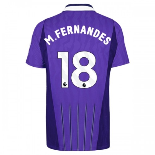 Fotballtrøye Tottenham Hotspur M. Fernandes 18 Tredjedrakt 2026-27 Kortermet Fotballtrøye Tottenham Hotspur M. Fernandes 18 Tredjedrakt 2026-27 Kortermet