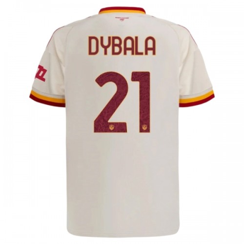 Fotballtrøye AS Roma Dybala 21 Bortedrakt 2026-27 Kortermet Fotballtrøye AS Roma Dybala 21 Bortedrakt 2026-27 Kortermet