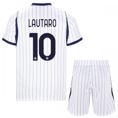 Fotballtrøye Inter Milan Lautaro 10 Bortedrakt 2026-27 Kortermet - Barn(+ Shorts) Fotballtrøye Inter Milan Lautaro 10 Bortedrakt 2026-27 Kortermet - Barn(+ Shorts)