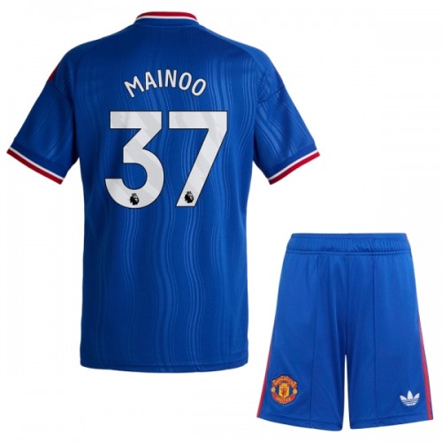 Fotballtrøye Manchester United Mainoo 37 Bortedrakt 2026-27 Kortermet - Barn(+ Shorts) Fotballtrøye Manchester United Mainoo 37 Bortedrakt 2026-27 Kortermet - Barn(+ Shorts)