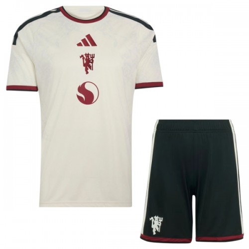 Fotballtrøye Manchester United Tredjedrakt 2026-27 Kortermet - Barn(+ Shorts) Fotballtrøye Manchester United Tredjedrakt 2026-27 Kortermet - Barn(+ Shorts)