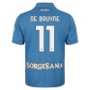 Fotballtrøye SSC SSC Napoli De Bruyne 11 Hjemmedrakt 2026-27 Kortermet