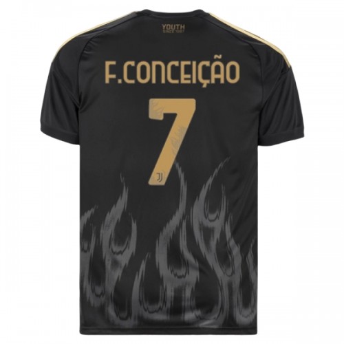 Fotballtrøye Juventus F. Conceicao 7 Tredjedrakt 2026-27 Kortermet Fotballtrøye Juventus F. Conceicao 7 Tredjedrakt 2026-27 Kortermet