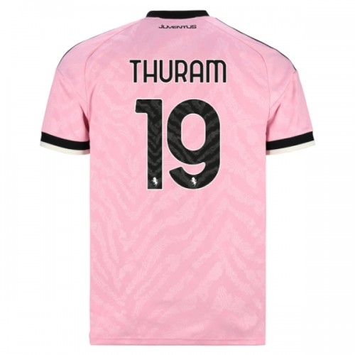Fotballtrøye Juventus Thuram 19 Bortedrakt 2026-27 Kortermet Fotballtrøye Juventus Thuram 19 Bortedrakt 2026-27 Kortermet