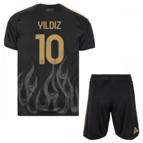 Fotballtrøye Juventus Yildiz 10 Tredjedrakt 2026-27 Kortermet - Barn(+ Shorts) Fotballtrøye Juventus Yildiz 10 Tredjedrakt 2026-27 Kortermet - Barn(+ Shorts)