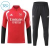 Arsenal Trenings Collegegenser Kvart-Zip 2026-27 Rød - Barn Arsenal Trenings Collegegenser Kvart-Zip 2026-27 Rød - Barn