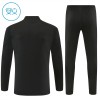 Arsenal Trenings Collegegenser Kvart-Zip 2026-27 Svart - Barn