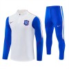 Chelsea Trenings Collegegenser Kvart-Zip 2026-27 Hvit Chelsea Trenings Collegegenser Kvart-Zip 2026-27 Hvit