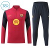 FC Barcelona Trenings Collegegenser Kvart-Zip 2026-27 Rød - Barn FC Barcelona Trenings Collegegenser Kvart-Zip 2026-27 Rød - Barn