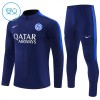 Inter Milan Trenings Collegegenser Kvart-Zip 2026-27 Blå - Barn Inter Milan Trenings Collegegenser Kvart-Zip 2026-27 Blå - Barn