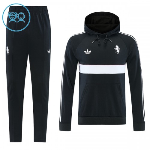 Juventus Hoodie Trenings Collegegenser 2026-27 Svart - Barn Juventus Hoodie Trenings Collegegenser 2026-27 Svart - Barn