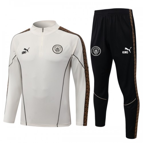 Manchester City Trenings Collegegenser Kvart-Zip 2026-27 Grå Manchester City Trenings Collegegenser Kvart-Zip 2026-27 Grå