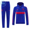 Manchester United Hoodie Trenings Collegegenser 2026-27 Blå - Barn Manchester United Hoodie Trenings Collegegenser 2026-27 Blå - Barn