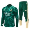 Real Madrid Trenings Collegegenser Kvart-Zip 2026-27 Grønn Real Madrid Trenings Collegegenser Kvart-Zip 2026-27 Grønn